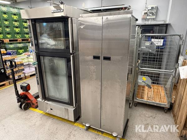 Industriovn Debag DILA 5, 1 Styk med varmeskab