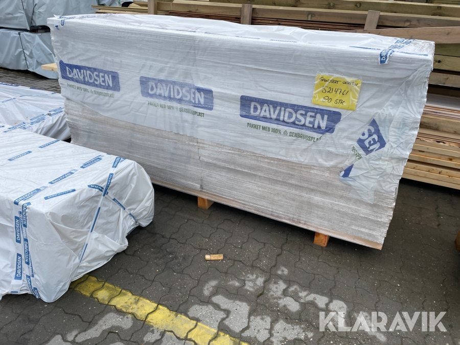 Træbeton Troldtekt Ultrafin 120x60cm 94 stk