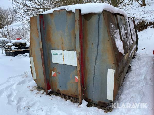 Affaldscontainer til wirehejs