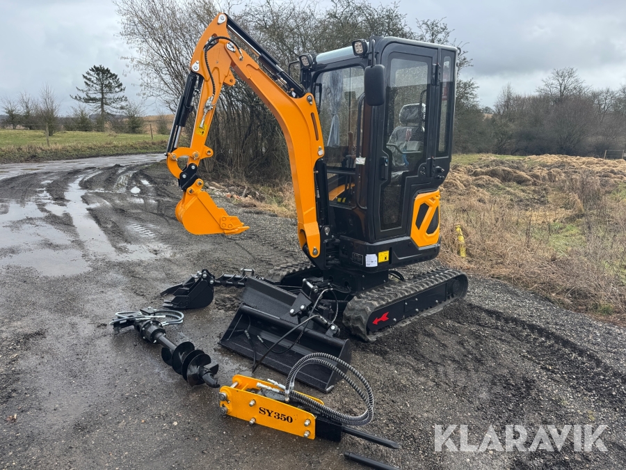 Gravemaskine Nuoman NM-E18 1.8T