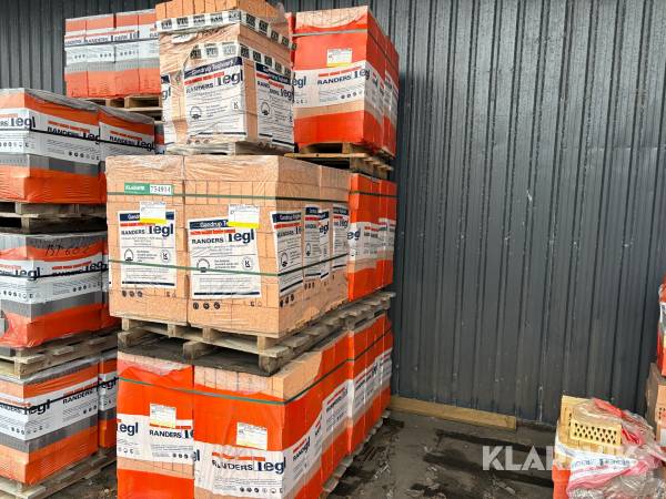 Mursten Randers Tegl Molersten, 228 x 108 x 54 mm, 2.340 styk