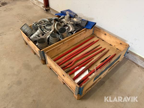 Ballespyd & rørfittings mm.