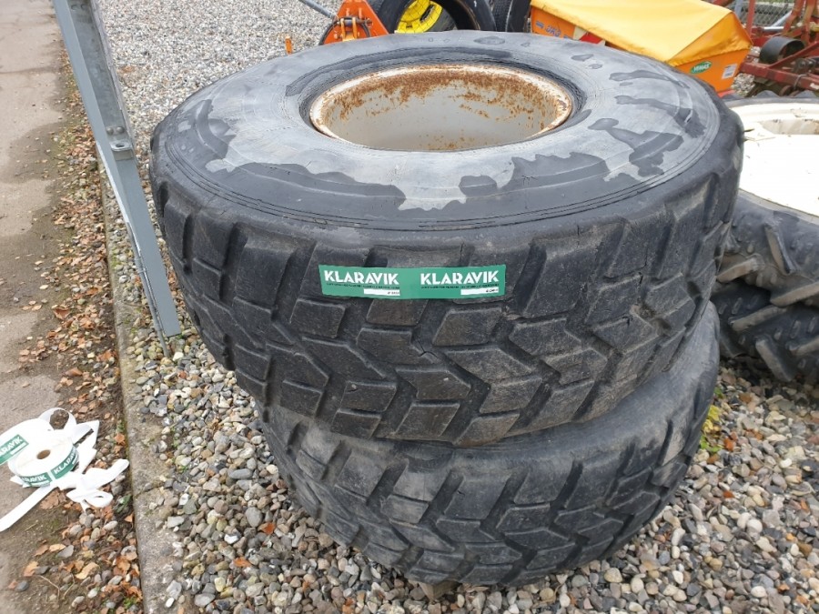 Hjul m dæk ( 2 Stk )