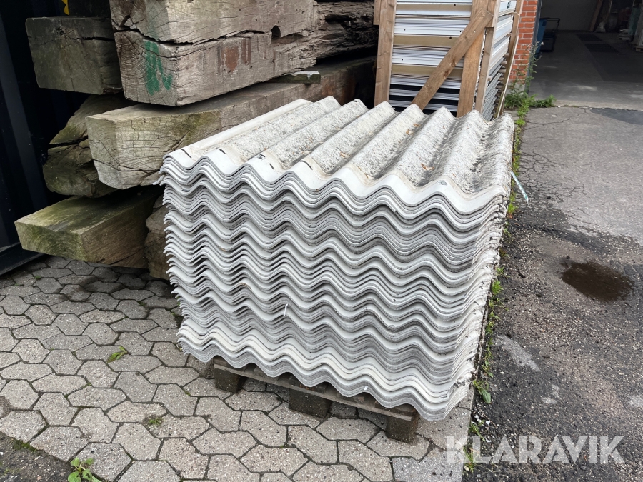 Tagplader Eternit B6 70 styk hele plader
