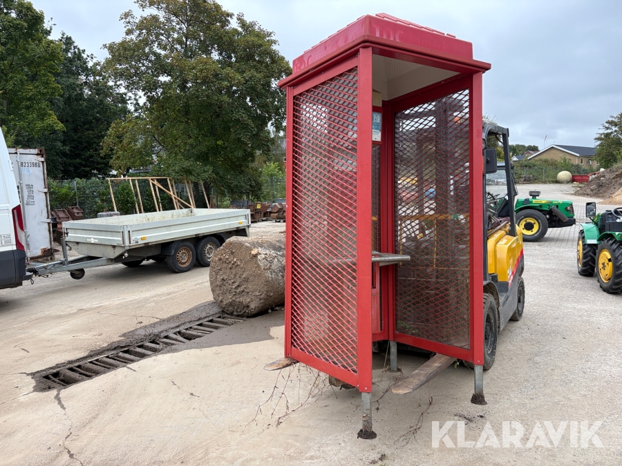 Telefonboks / skur TDC