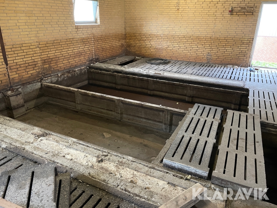 Beton spalter Sunds ca. 1200 kvadratmeter 