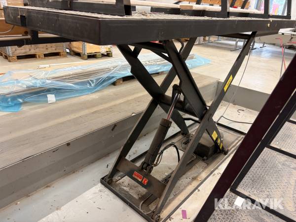 Saxlift/Løftebord Thay Hydraulik LP5-1250 500kg 1 styk