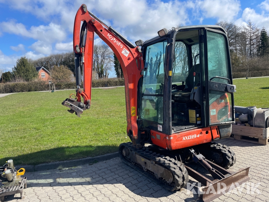 Gravemaskine Kubota KX019-4