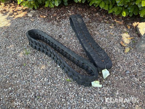 Bælter til minigraver - 2 styk