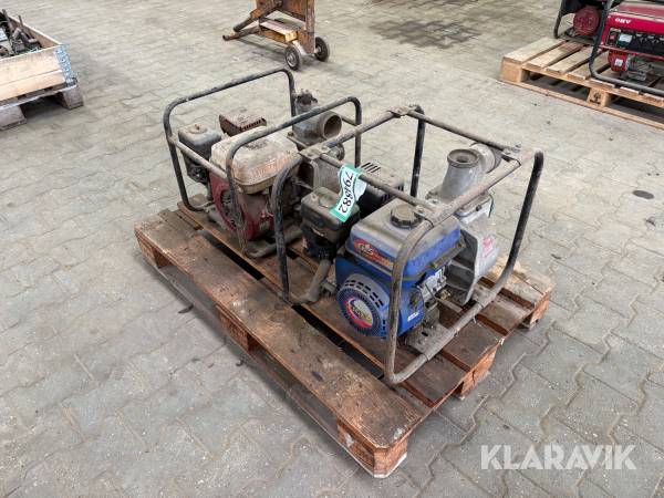 Vandpumpe Youth + OHV YL 80H + TG209 - 2 styk