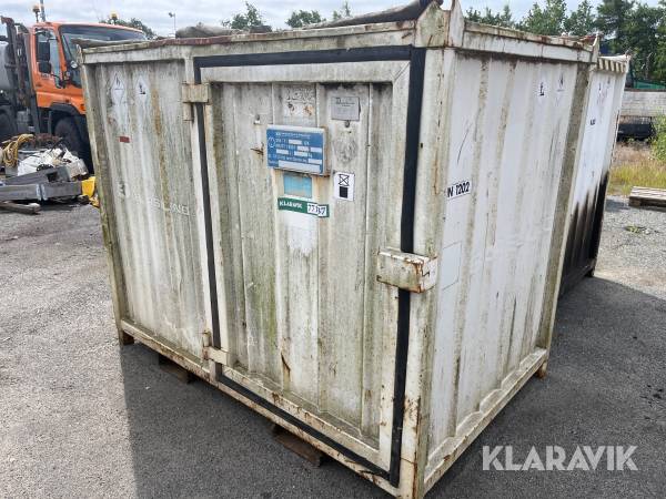 Olietank i Container KN Beholderfabrik 1500
