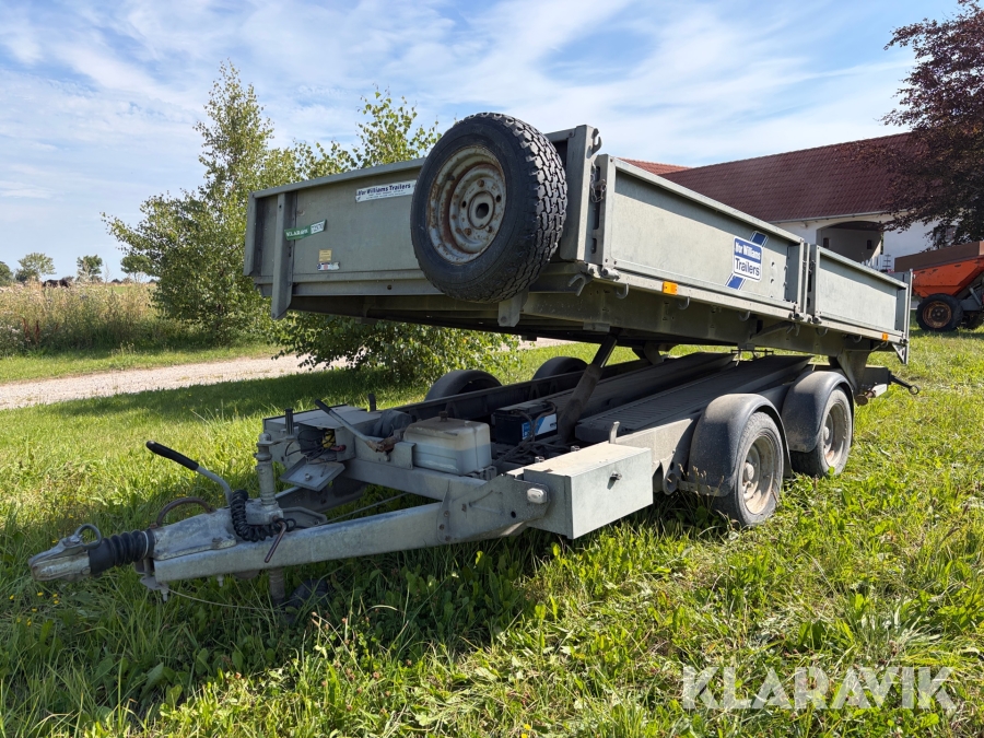 Trailer med tip Ifor williams TT 3621