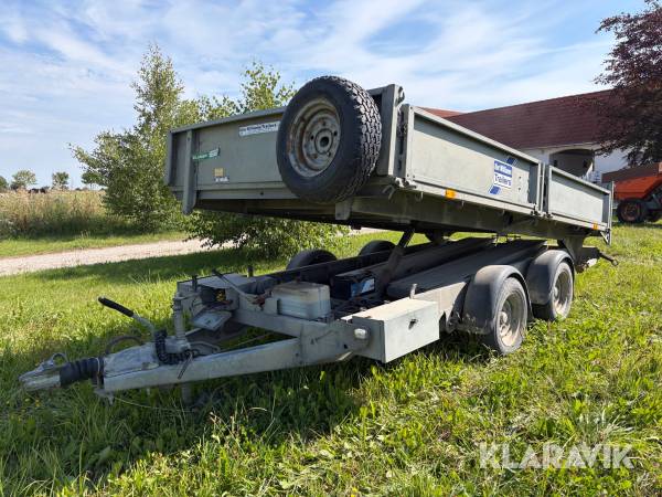 Trailer med tip Ifor williams TT 3621