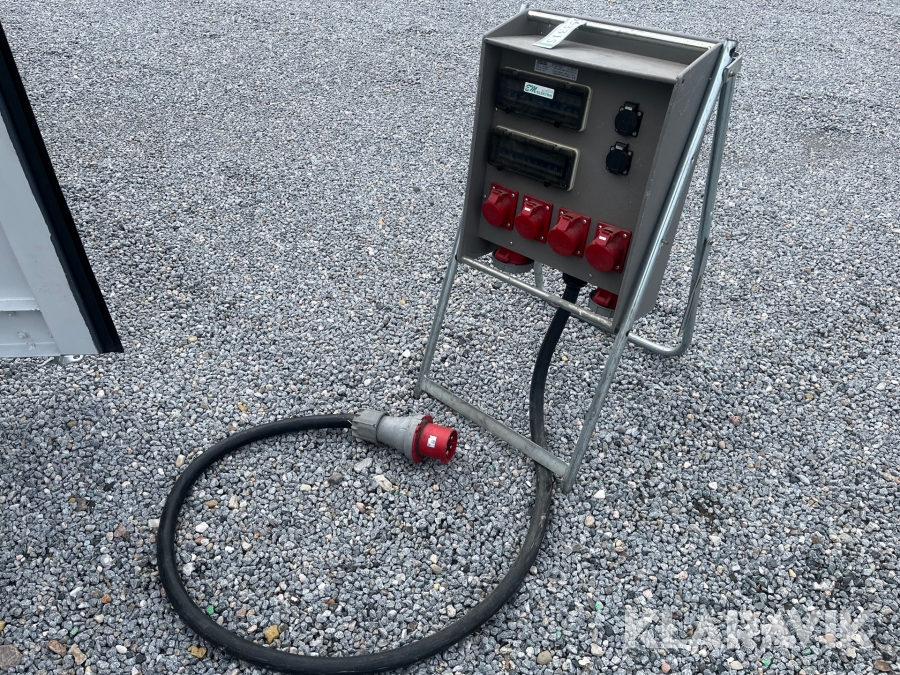 Byggestrømstavle 1 styk