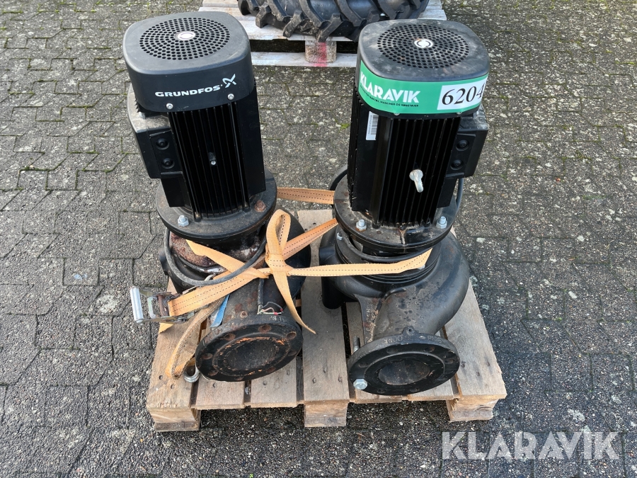 2 pumper Grundfos PTC 160 / TP 211