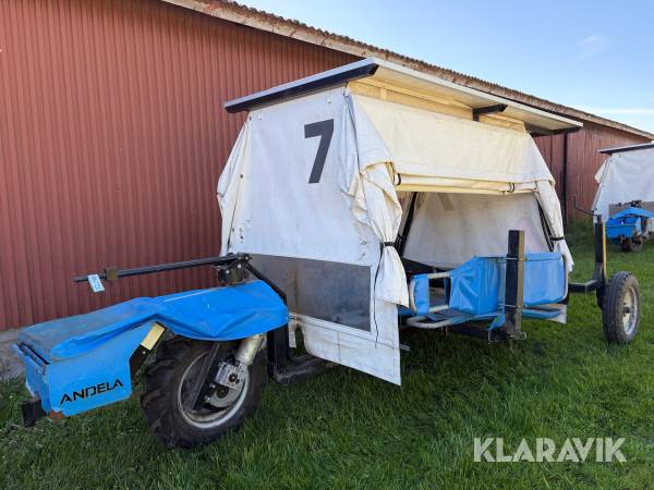 Lugevogn Andela SW3450 soldrevet - 1 styk
