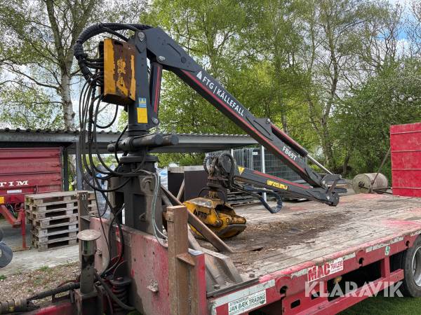 Kran med grab FTG FB69T.G2