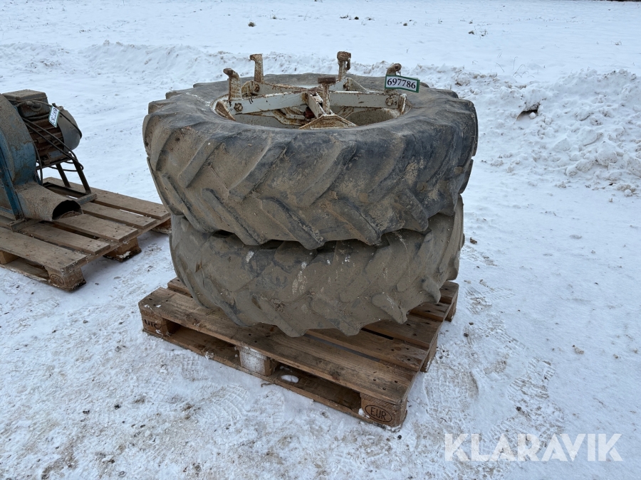 Tvillingehjul Michelin BIB X M18