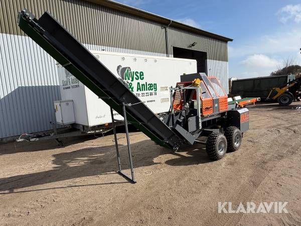 Save/flækkeanlæg Jieru 30T Firewood Processor