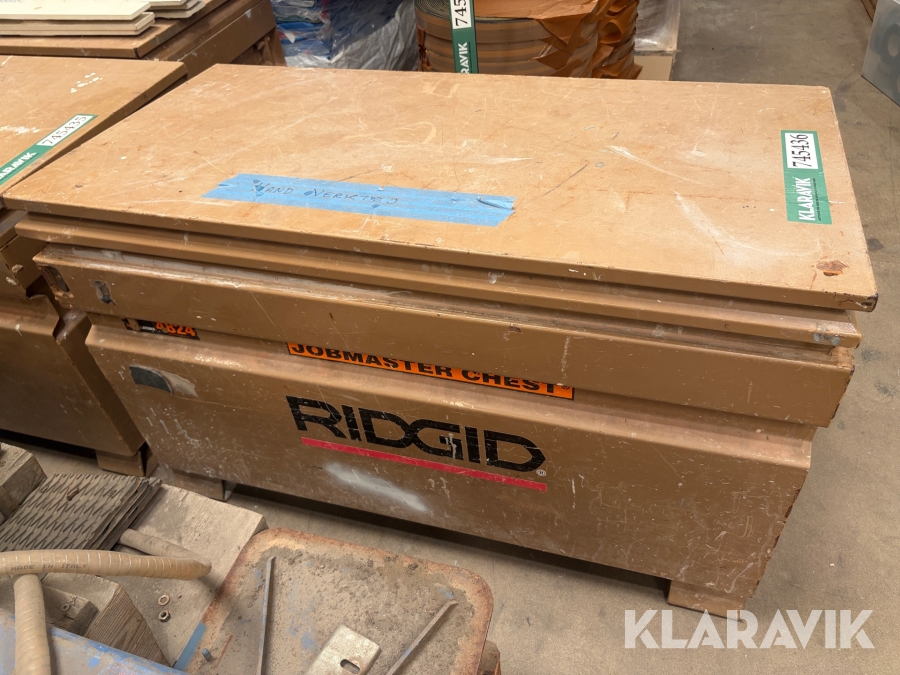 Materialecontainer RIDGID JobMaster Chest 4824 360 liter