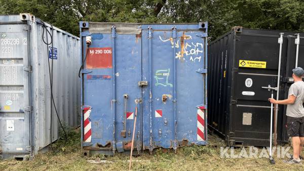 Isoleret opbevaringscontainer 20 fod 1 Styk