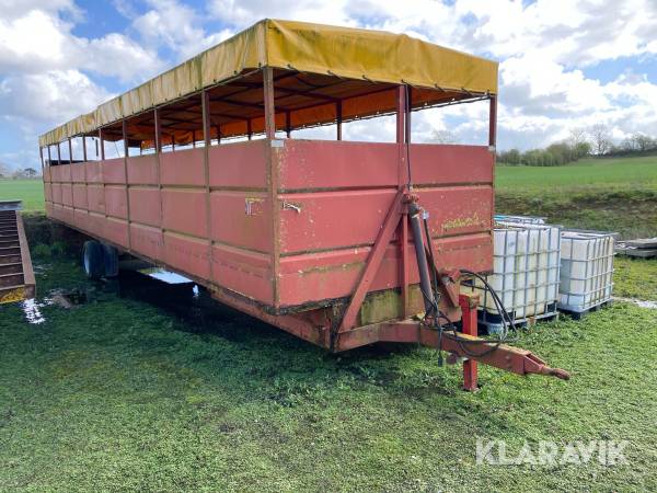 Grise / kreaturvogn 28 m2