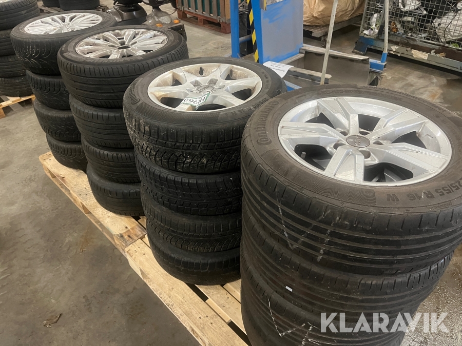 Alufælge Audi 4 sæt (16styk)