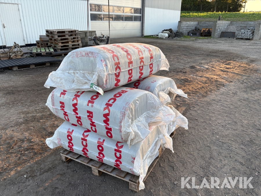 Isolering Rockwool 5 pakker