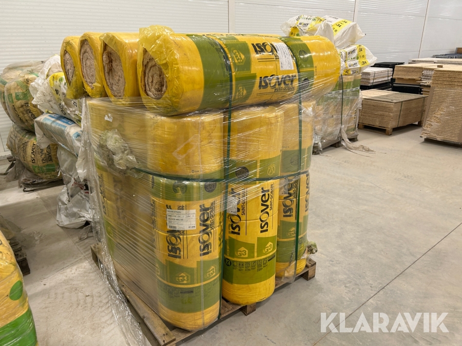 Isolering Isover 220 86 m2