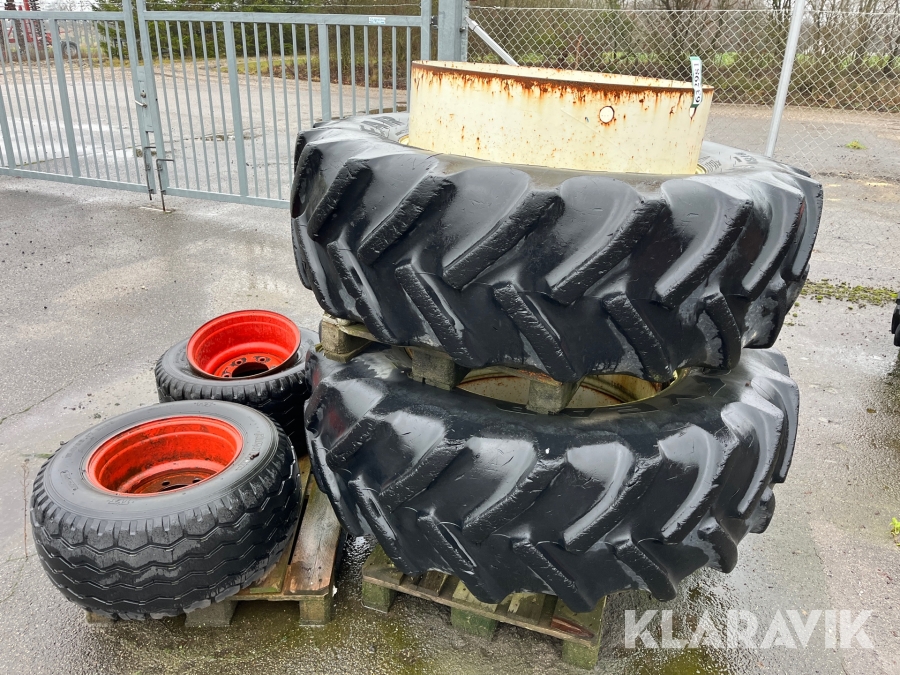 Tvillingehjul og Landbrugshjul med 7 klemmer