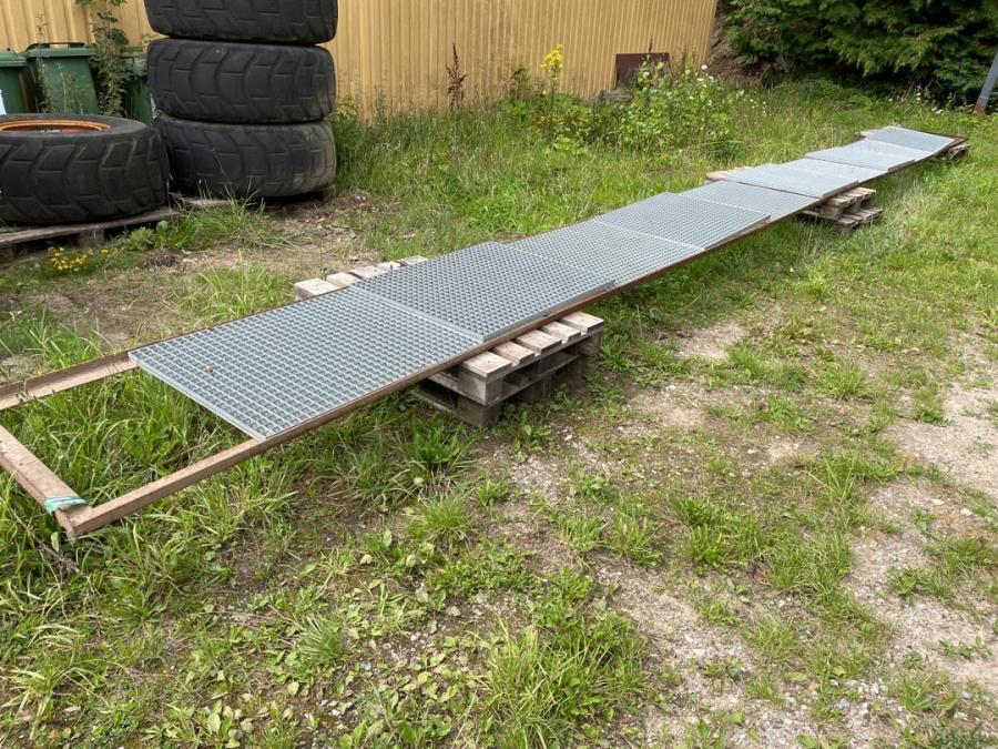 Afløbsriste til vaskeplads