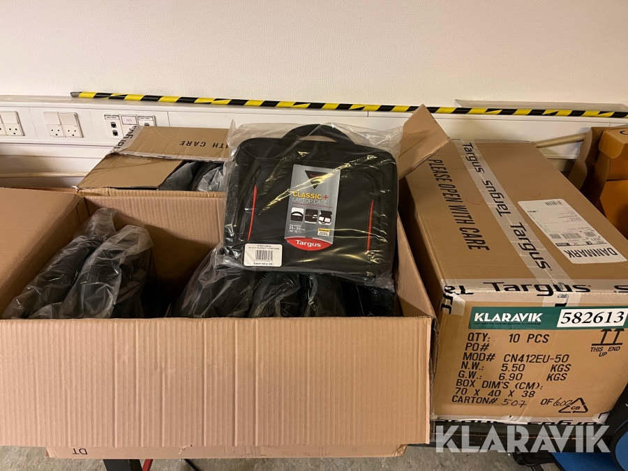 Tasker til Bærbar pc 25 stk Targus Classic + 10-12,1