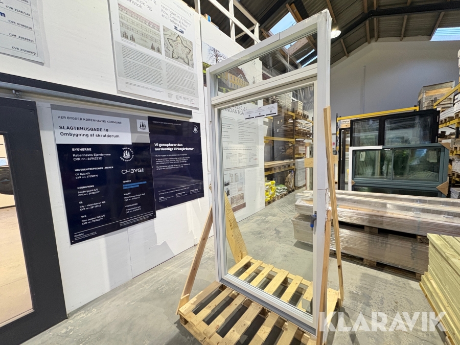 Terrassedør Rationel 117.3x242.3 cm 1 styk