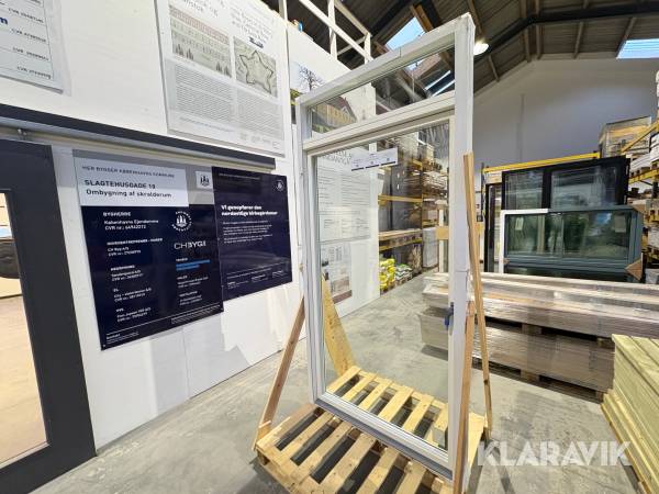 Terrassedør Rationel 117.3x242.3 cm 1 styk