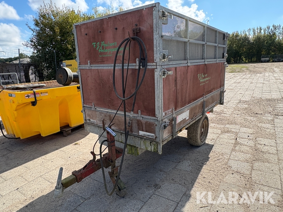 Vogn Solus med løvsuger