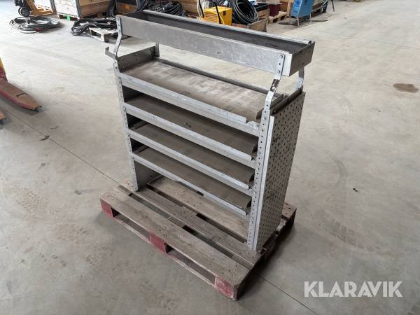 Reol Finnerup System til kassevogn