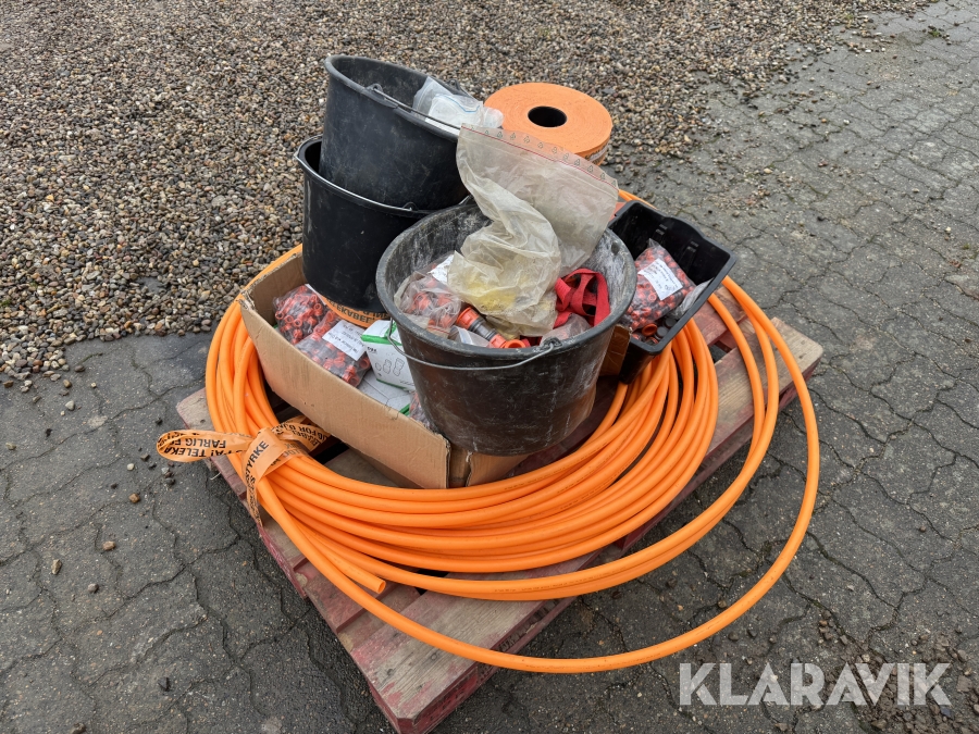 Diverse materiel til fiber