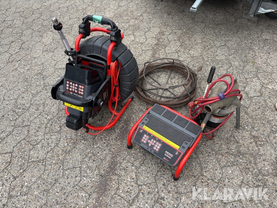 Kloarkkamera Ridgid SeeSnake Compact 2/CS6 Pak med tilbehør