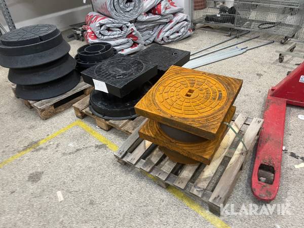 Kloak dæksler 7 styk