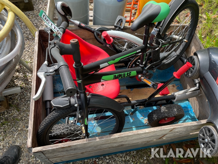 Blandet Palle cykel og gokart