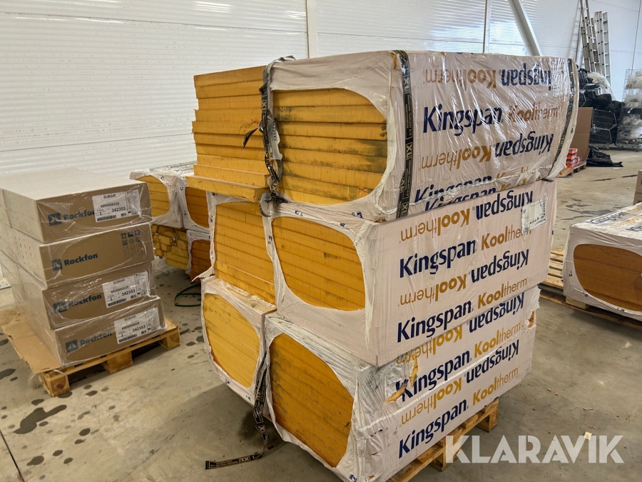 Isolering Kingspan Kooltherm K3 43 m2