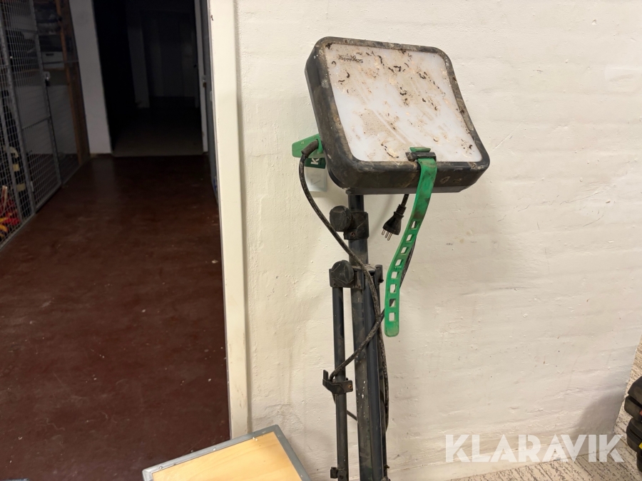 Arbejdsbelysning Schneider Electric LED arbejdslys på stativ