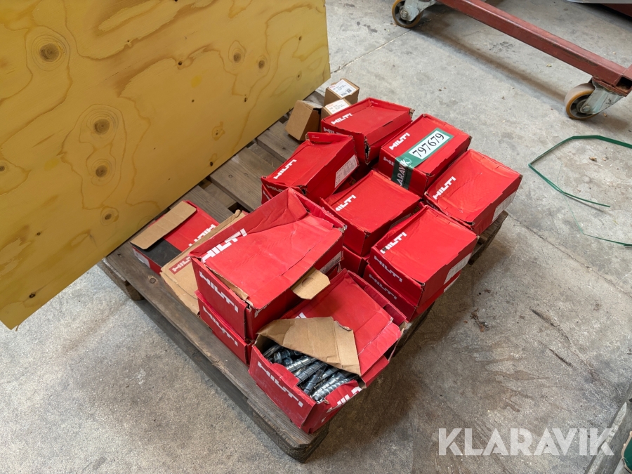 Betonskruer og befæstelsesmaterialer Hilti HUS4-HF / HUS4-H m.fl.
