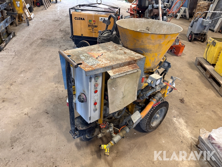 Beton sprøjte Aliva SIKA 246.5 med slange