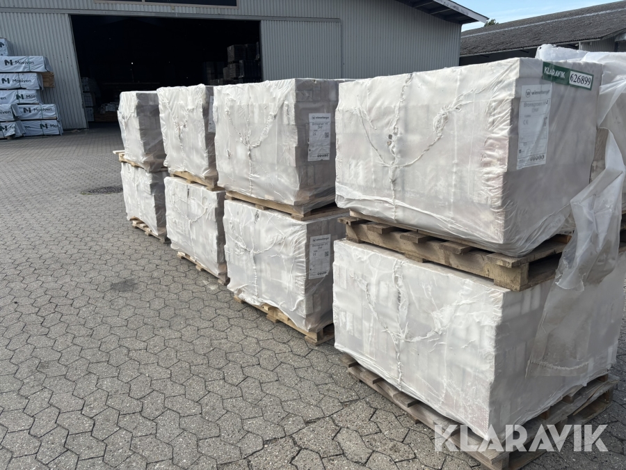 Mursten Bronsgroen Wienerberger 2400 stk. 8 paller med 30 hoveder