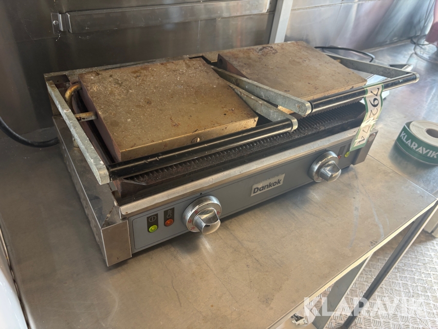 Panini grill, mini ovn & stål bord Dankook 70431425