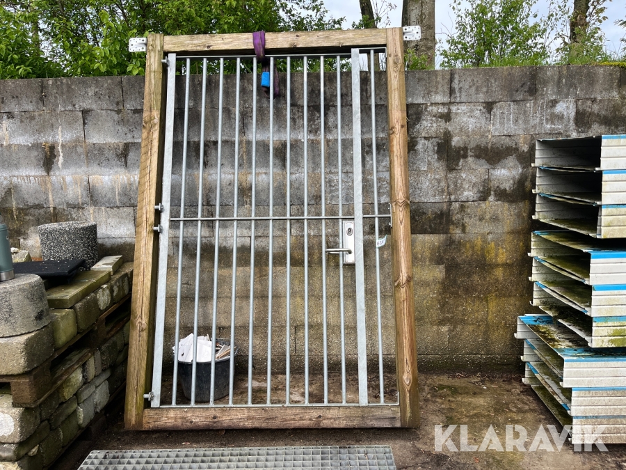 Gitterdør 132 x 201 cm