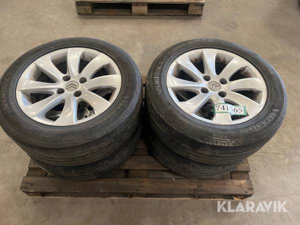 Alufælge Citroen 16" 1 sæt (4styk)
