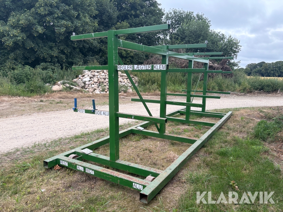 Lager stativ / kasettestativ 4 styk