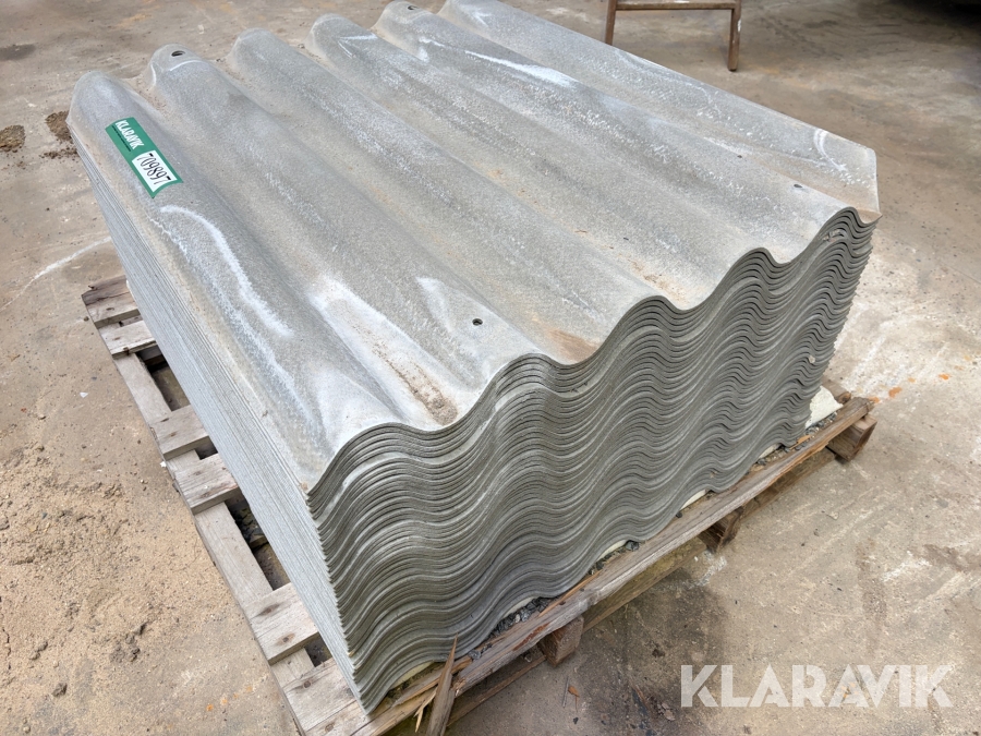 Eternit tagplader B9 140 styk